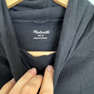 Madewell black turtleneck, size small